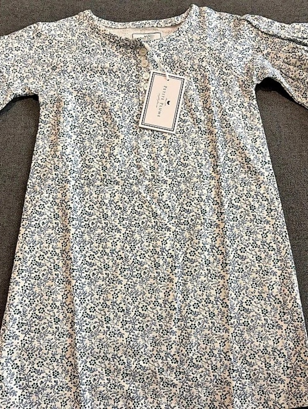 Petite Plume Stafford Floral Seraphina Nightgown Floral Baby 6-12 months